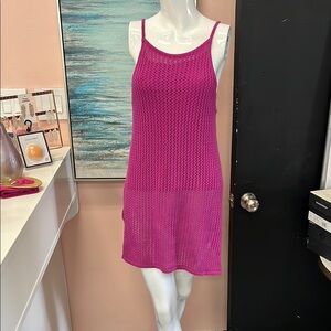 BCBGeneration Fuchsia Knit Tunic NWT